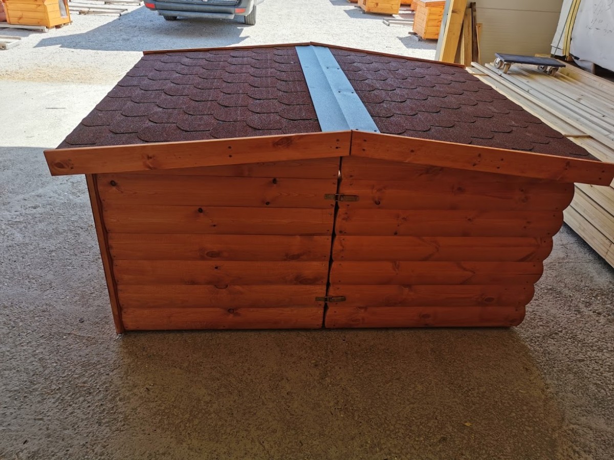 Z-Rex isolierte Hundehütte