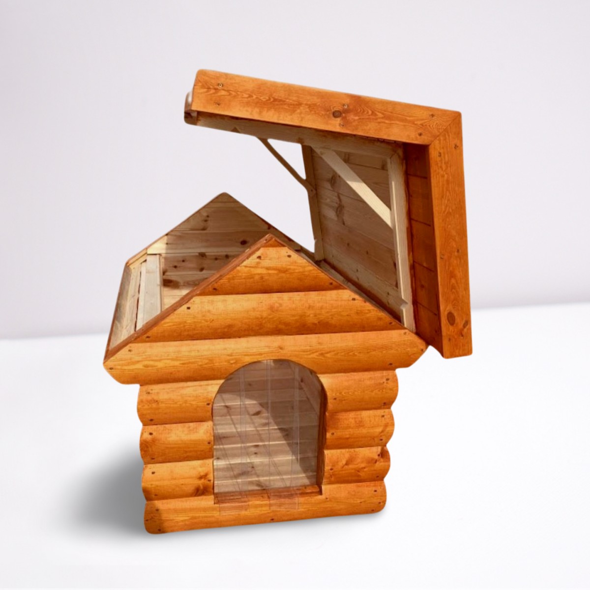 Indigo isolierte Hundehütte