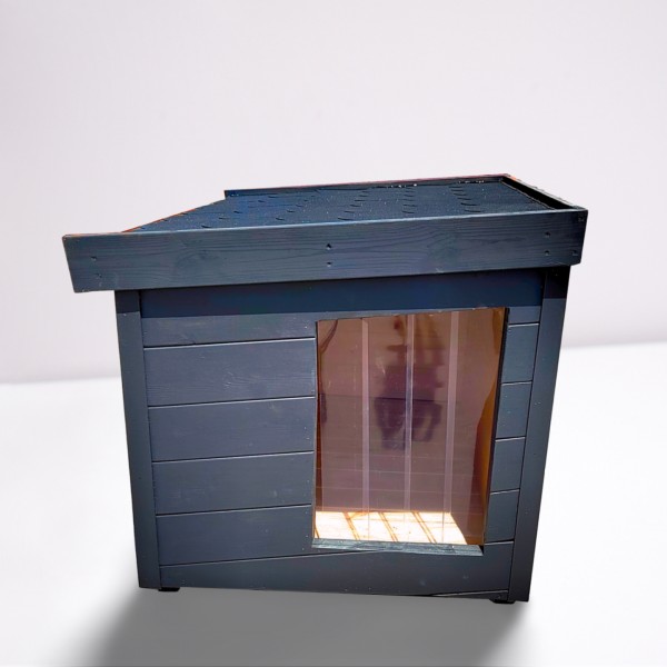 Fox Isolierte Hundehütte