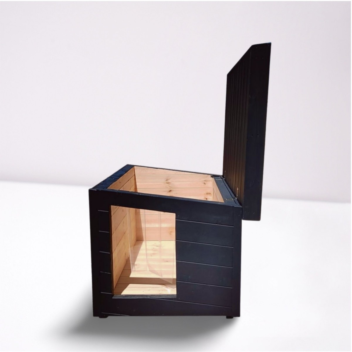 Fox Isolierte Hundehütte