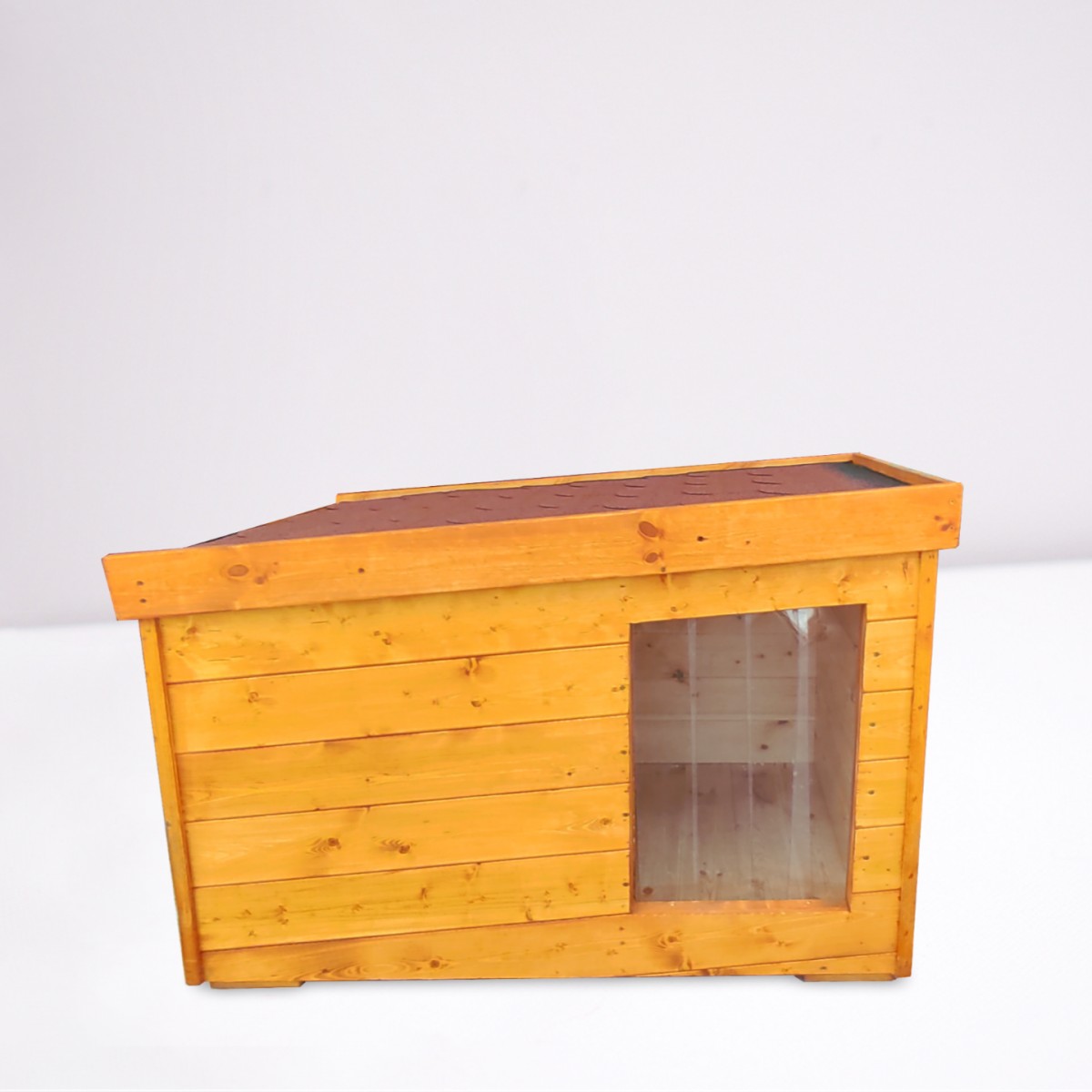 Donn isolierte Hundehütte